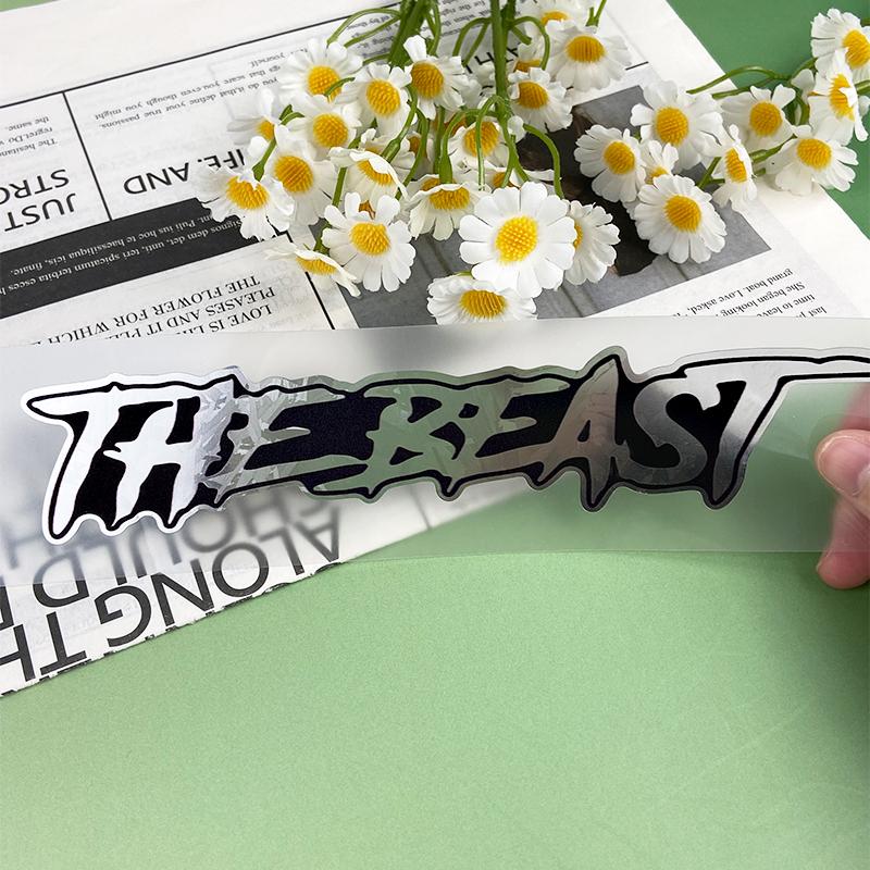 THE BEAST Motorcycle Helmet Stickers Waterproof for Motorbike Fuel tank Fender Front Fairing Electric Scooter Vinyl Decals