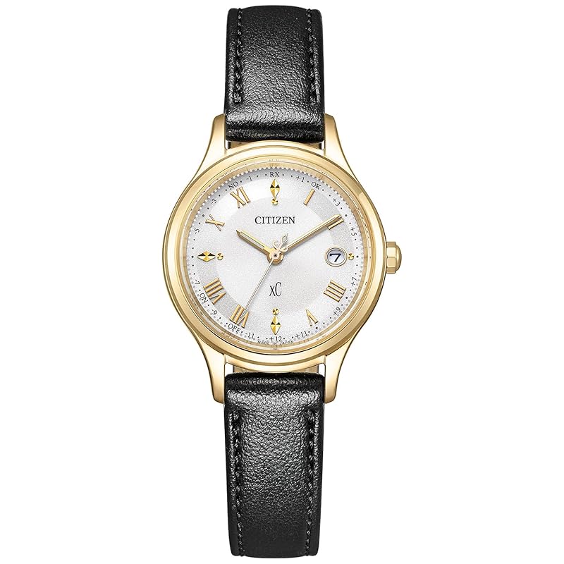 

[Citizen] watch cross sea Eco drive radio clock hikari collection waterproof ES9492-14A ladies black