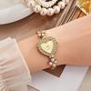 With Adjustable Bracelet Quartz Watches Rhinestone Women Wristwatch Wrist Decoration  Women Girl