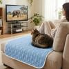 Summer Dog Cooling Mat Ice Slicky Fiber Fabric Cat Sleeping Pad  For Puppies And Adult Dogs