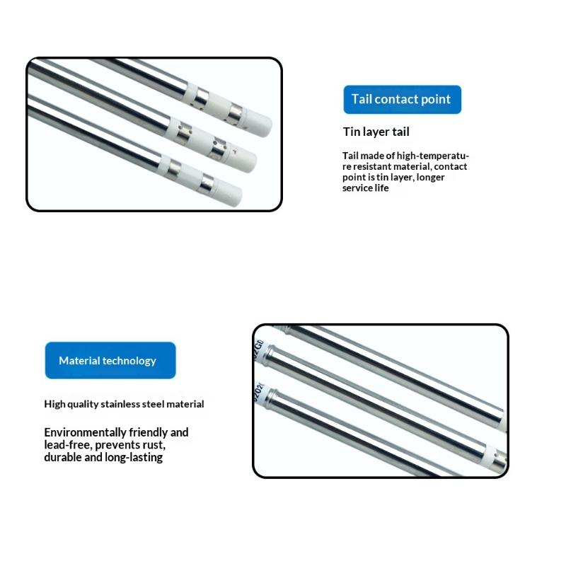 T12 I Ils J02 Jl02 K Ku Soldering Iron Tips For Hakko Fx951 Diy T12 Electric Soldering Iron Soldering Station Welding Tools