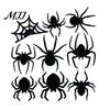 Easy To Clean Wall Murals Halloween 3D Stickers, Self-adhesive Peel And Stick PVC Waterproof Durable Decals for Home Ghost/Bat/Spider Party