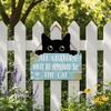 Yousheng Cat Shaped Welcome Sign, Durable Wooden, Waterproof Moisture-Proof Hanging Sign, for Front Door Rustic Farmhouse Porch