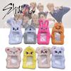 Skz White Rabbit Rabbit Fur Card Holder For Felix Bang Chan And Public Transportation Cards