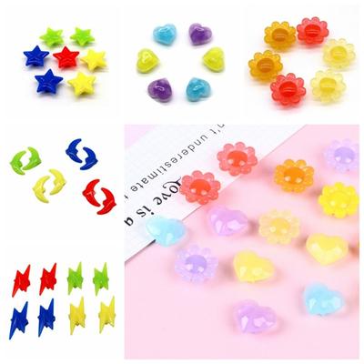 20PCS Colorful Bicycle Wheel Spoke Beads Wheel Stripe Colored Bead  Children's Bicycle Decoration