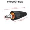 Pressure Washer Tips Turbines Nozzle Pressure Washer 1/4 Quick Connection 3600PSI Rotating 360 Pressure Washer Nozzle