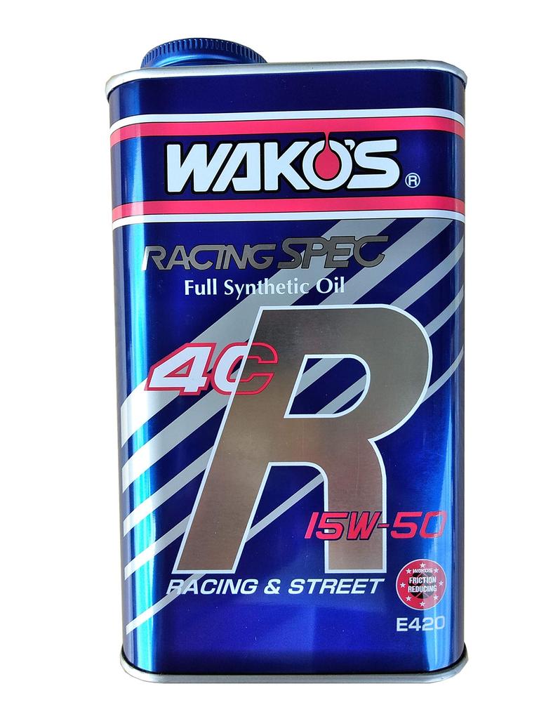 WAKO'S 4CR-50 15W50 Racing Spec Engine Oil E420 1L [HTRC3]