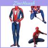 Ps4 Insomniac Spider-man Cosplay Kostümü 3d Baskı Yetişkin Çocuk Spidey Zentai Takımı Enfes İşçilik ve Nefes Alabilen Likra Malzeme ile