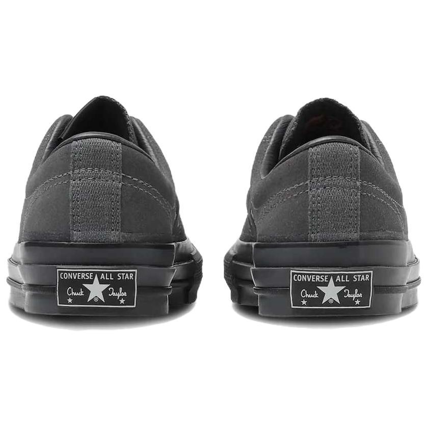 Converse Addict Chuck Taylor Suede NH OX Fashion Trend Comfortable Low-Top Canvas Shoes Unisex sneakers Grey Black 31311490