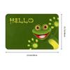 Happy Frog Doormat Mat Anti-Slip  Kitchen Bath Living Room Rug Carpet 40*60cm