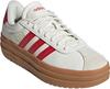 Кроссовки Adidas VL Court Bold Women core white/better scarlet/gold metallic