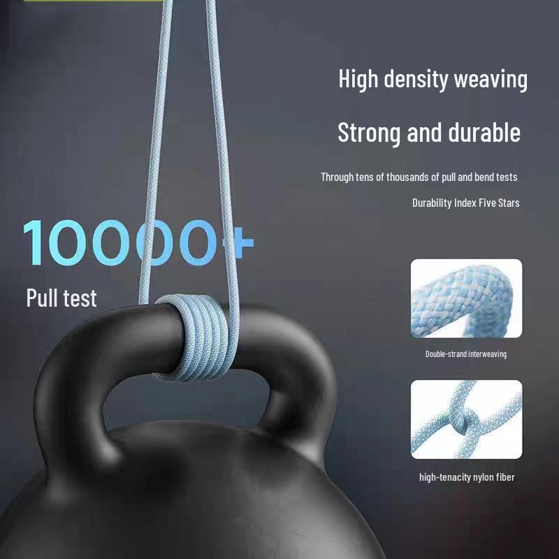 Compatible Apple 15/16 Macaron Dual Type-C Colorful Braided Fast Charging Cable for Phone & Tablet