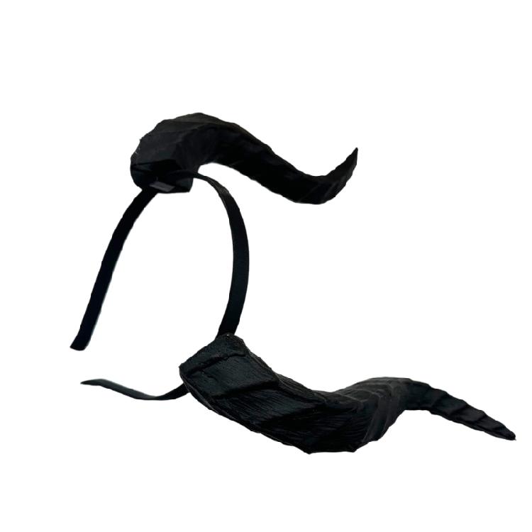 Faixa de Cabelo com Chifres de Dragão Acessório de Fantasia para Looks de Festa Temática, Styling para Apresentações de Palco e Uso como Adereço para Cabine de Fotos