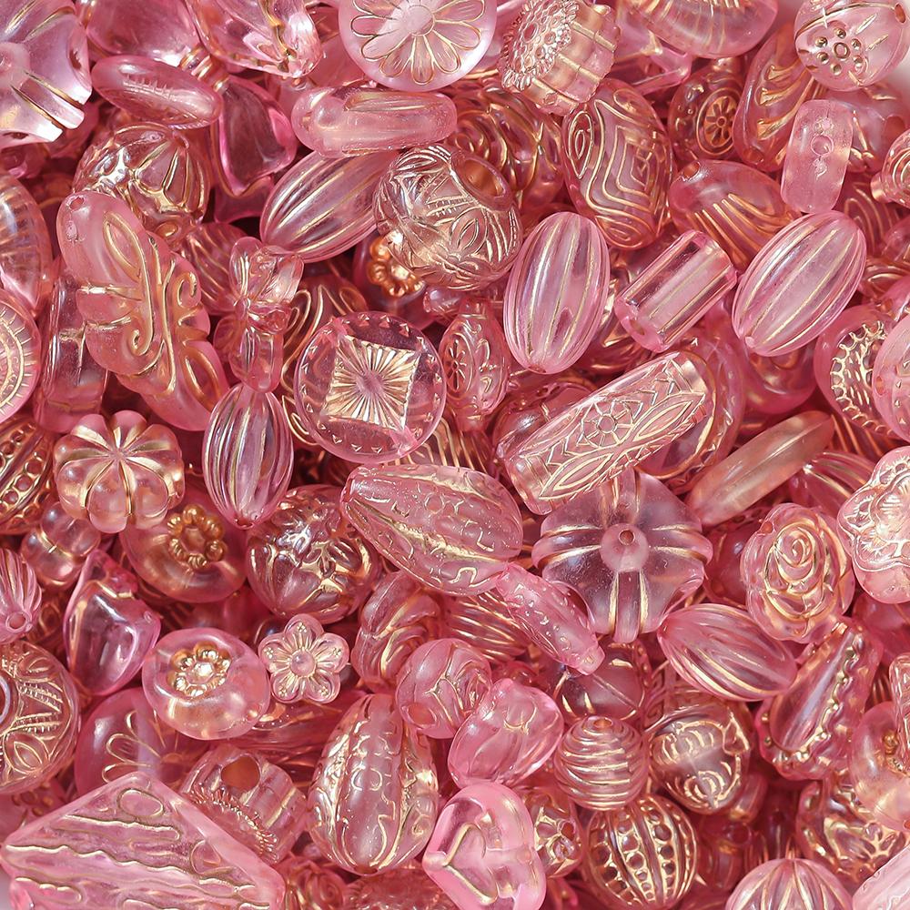 20g/Lot Mixed Classical Beads Acrylic Loose Spacer Bead for DIY Bracelet Beaded Material Jewelry Making Accessories Supplies