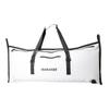Waterproof Fishing Cooler Bag With Airtight Zipper Fresh Catch Storage Handheld Sea Gear Tote 108x42cm White Mesh