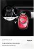 One-Key Start Interior Decor Stickers for Mercedes GLB200, GLA, CLA, A-Class, A180L, A200L