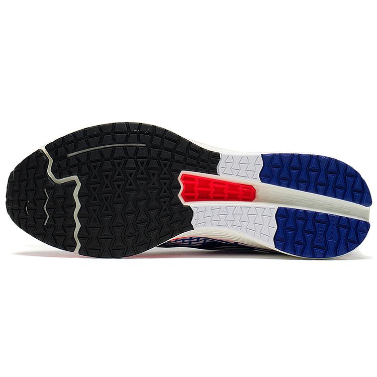 Li Ning Li Ning Running Collection Breathable And Resilient Low Top Running Shoes Men's White Blue ARMS039-2