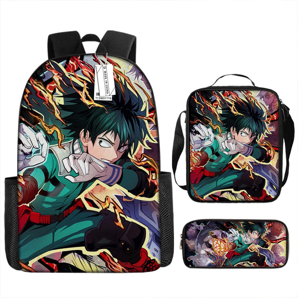My Hero Academia MyHeroAcademia Student School Bag Burden Reduction Spine Protection Backpack Backpack Lightweight Spine Protection