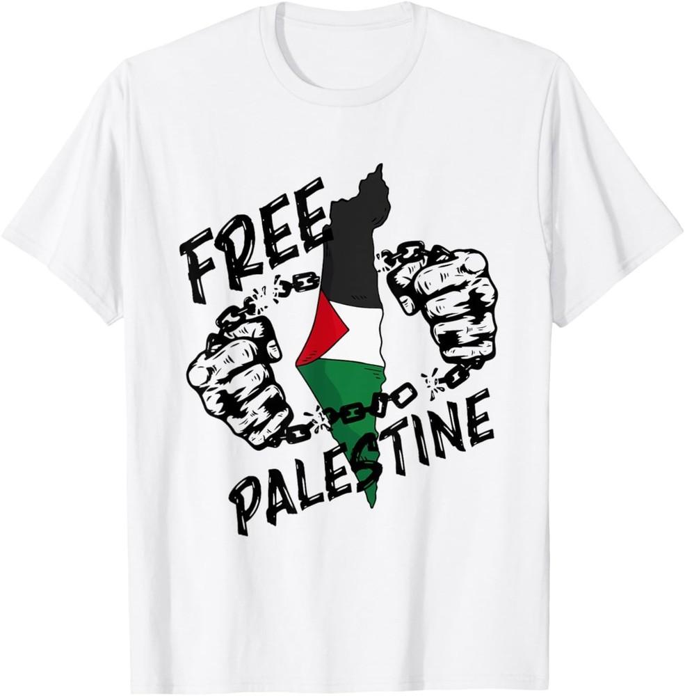 Palestine Flag Free Palestine Unisex T-Shirt XXXL