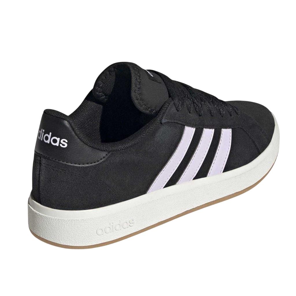 Adidas Womens/Ladies Court Base 00s 3 Stripes Suede Trainers