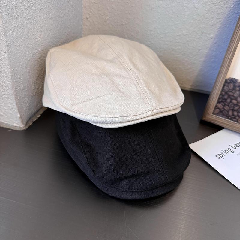 Vintage British Retro Newsboy Cap With Cotton Blend For Men And Women Summer And Winter Wear