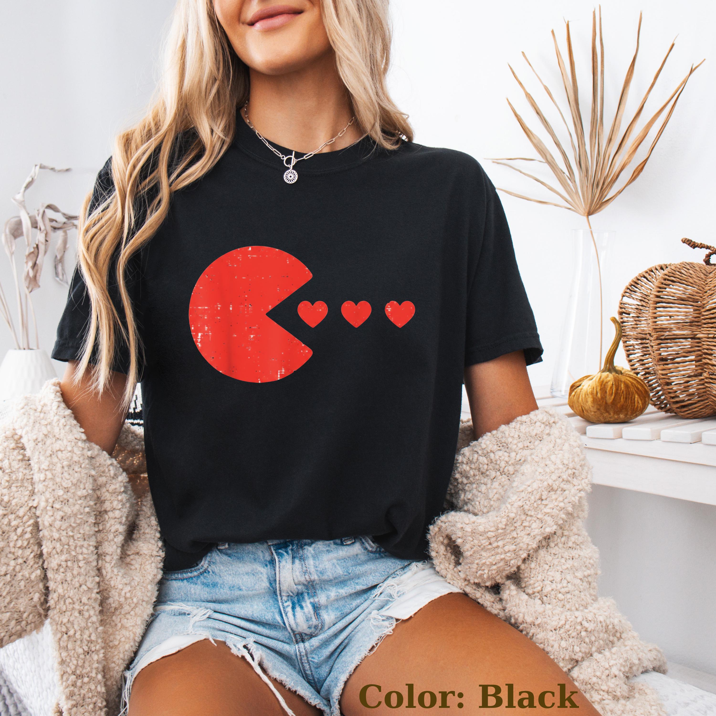 

2026 Summer Womens Retro Heart Print T Shirt Pure Cotton and Breathable Short Sleeve Streetwear Oversized Loose Casual 4XL