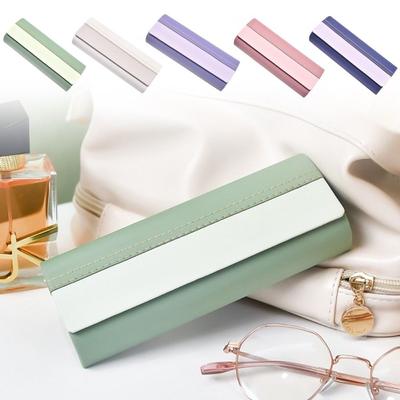 Anti-pressure Sunglasses Box PU Leather Eyeglasses Box Portable Glasses Case  Men