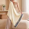 Bath Towels Cotton Thickened And Enlarged Bath Towels Household Absorbent Adult Bath Towels Beach Cotton Quick-Drying Polyester Cotton Bath Towels