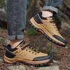 Men's Hiking Boots Waterproof Outdoor Sports Shoes Leather Sneakers Male Plus Size 39-46