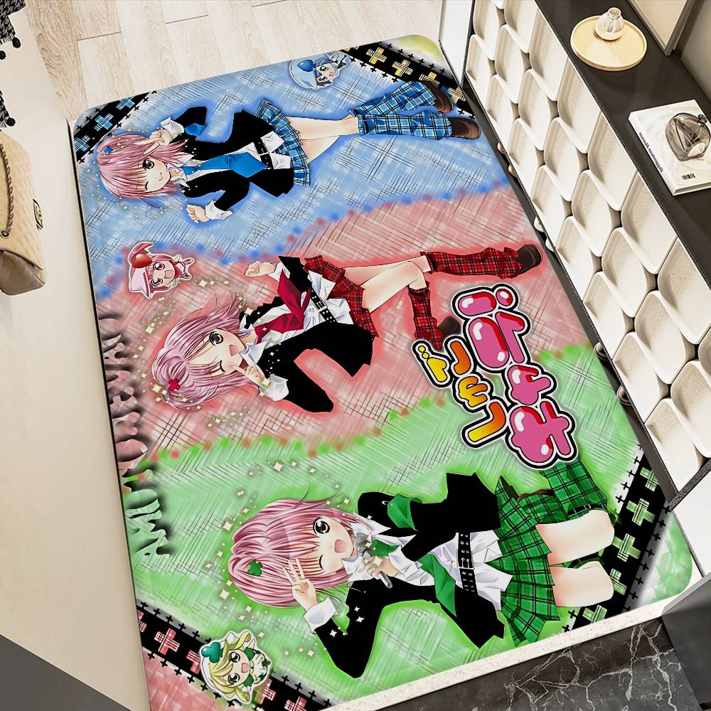 Shugo Chara Anime Floor Carpet Nordic Style Home Doormat Bathroom-Toilet Mats Bedroom Hotel Decor Mat