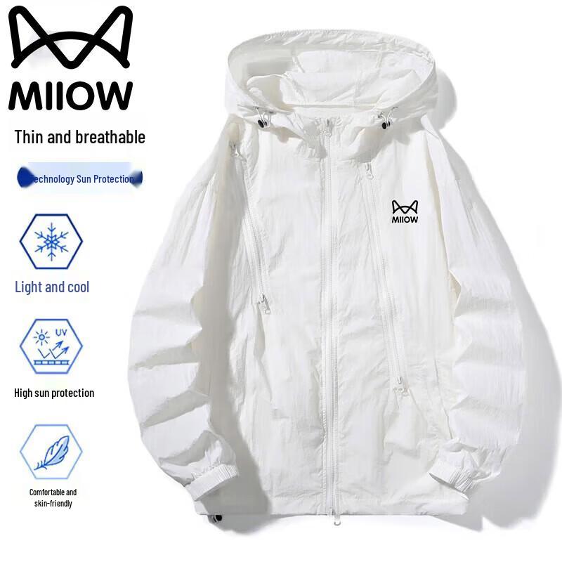 MiiOW Men s Lightweight Sun Protection Jacket L