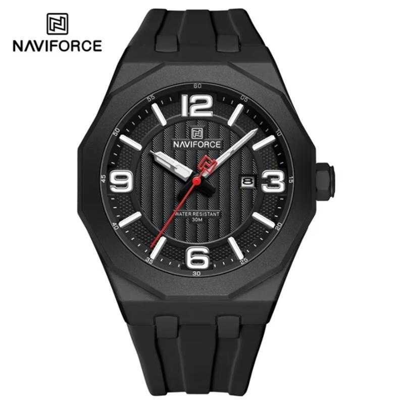 Luxury Men's Business Watch Waterproof Sports Quartz Clock Silicone Strap Men Wristwatches