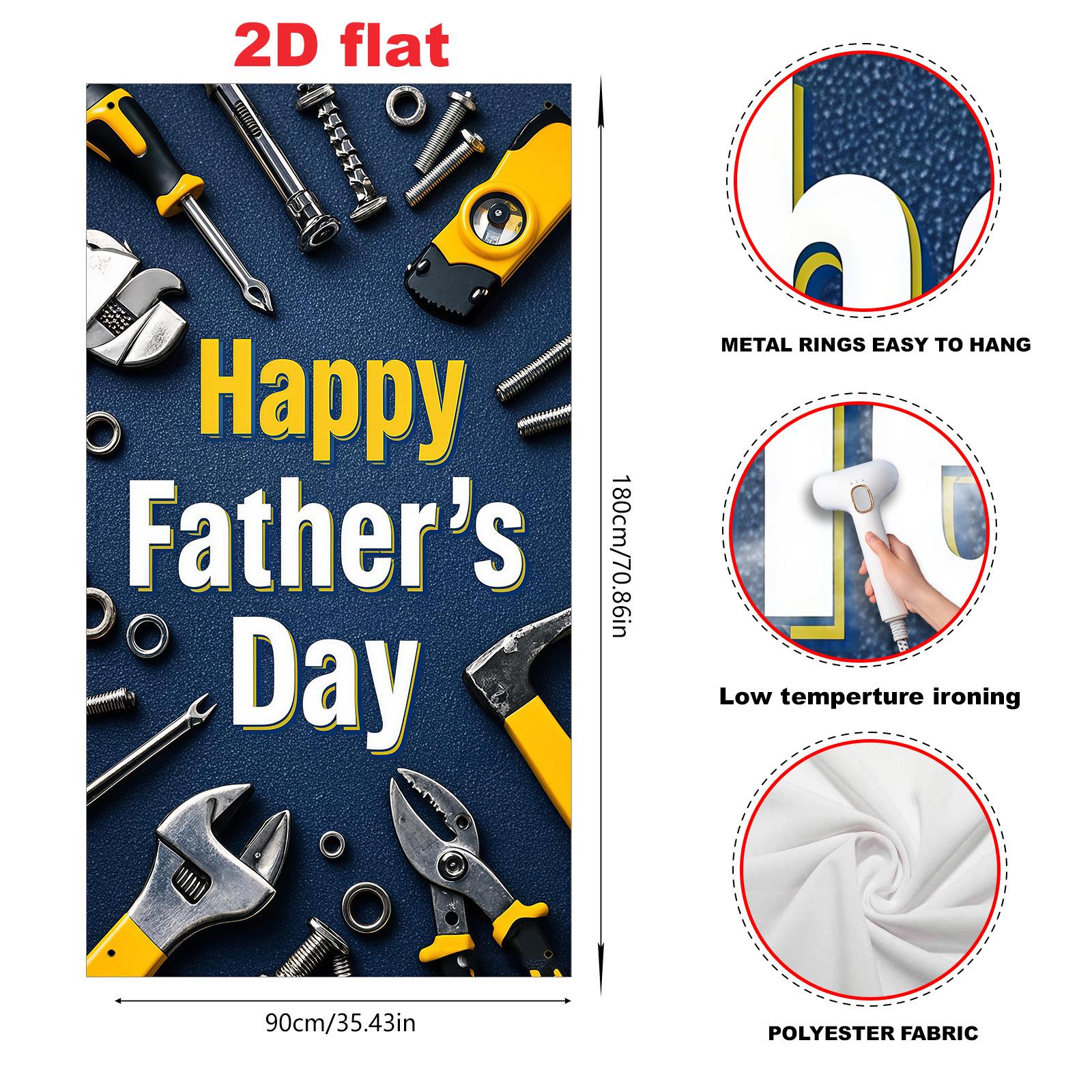 

Father s Day Celebration Door Curtain Decoration - JIT Dropshipping Theme 90x180 cm