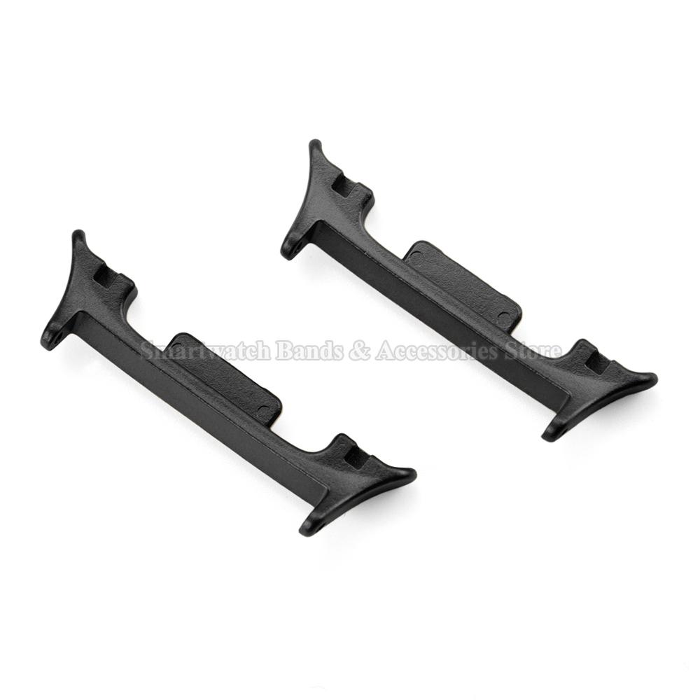 

2 шт. 20 мм 22 мм Коннектор из нержавеющей стали для Samsung Galaxy Watch 8 40 мм 44 мм Classic Запасной металлический адаптер Аксессуар для часов 20mm чёрный