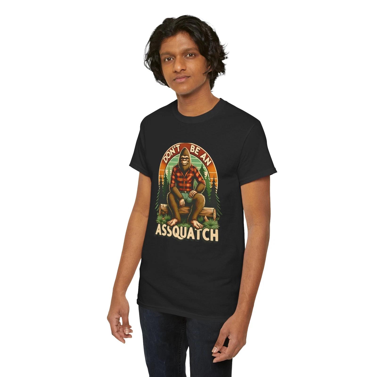 Dont be an Assquatch T-Shirt | Cryptozoology T-Shirt | Cryptid Shirt S