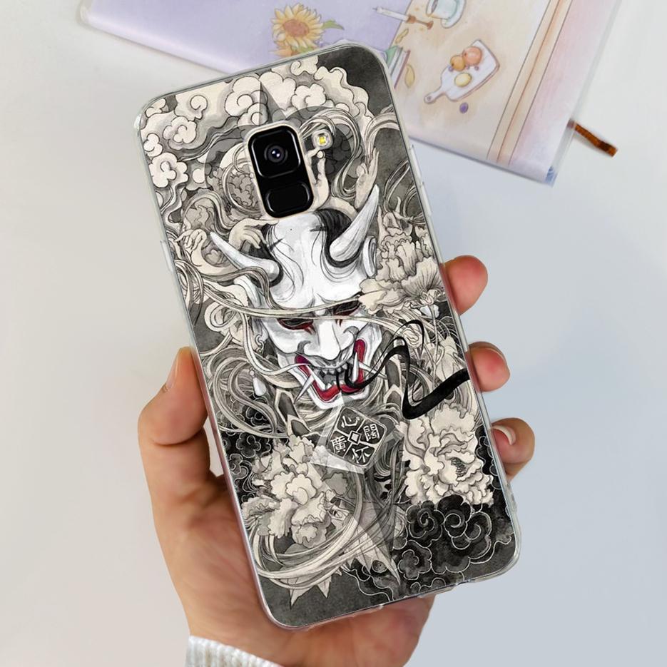 For Samsung Galaxy A8 2018 Case SM-A530F New Fashion Painted Cover Soft Silicone Phone Case For Samsung A8 Plus A8+ A730F Bumper
