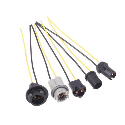 2Pcs T10 T13 T15 Soft Bulb Holder Adapters Cable Led Bulb Connector Socket Wedge Base Light Bulb Plug