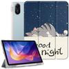 Case for Xiaomi Redmi Pad 2 11 Inches 2025, Shockproof with Stylus Holder - Cat Pattern