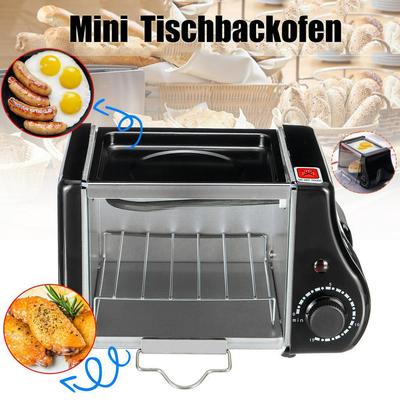 220V 50Hz Mini Multifunktionaler Ofen Haushalt Elektroofen Timing Backen Dörrobst Barbecue Brot Pizza Backen Küchenmaschine 220W