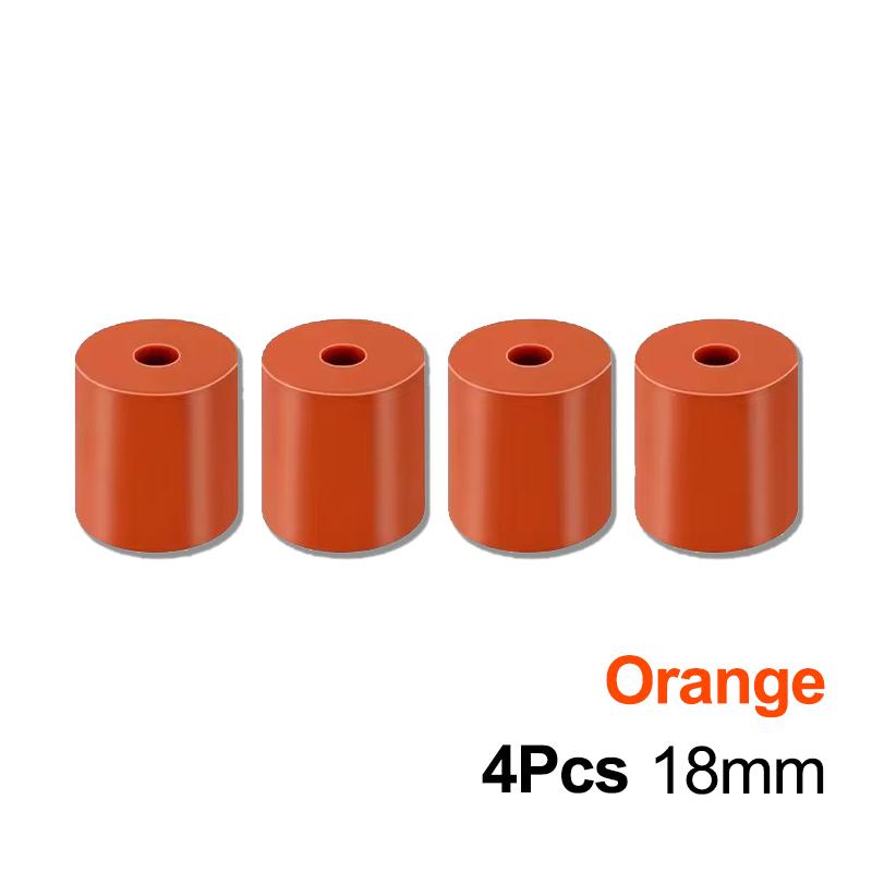 3D Printer Part Hot Bed Leveling Column Silicone Solid Spacer Platform Leveler for CR10 Ender 3 V2 Prusa Anycubic Series Heatbed