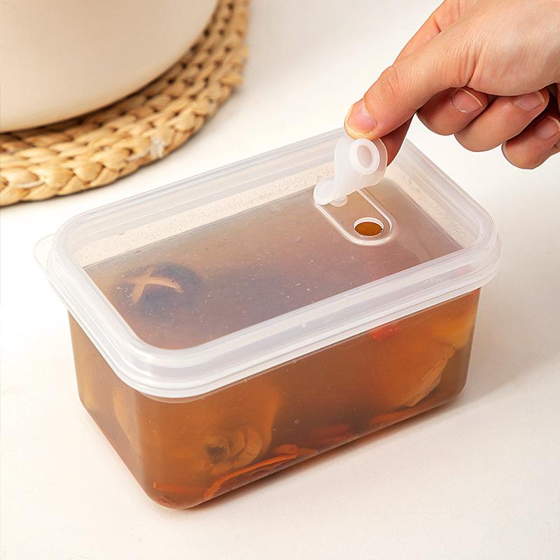 Freezer Tray With Lid - Durable Kitchen Storage For Soup, Broth & Sauces Stackable Food Prep Storage Container Kitchen Jar