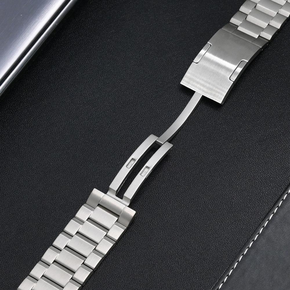 

For Samsung Galaxy Watch Ultra 47mm Watch Band Titanium Alloy 3-Bead Wrist Strap Titanium