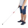 Folding Foldable Reflective Cane Crutch Portable Anti-Shock Guide Walking Stick for The Blind