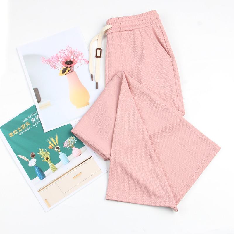 Wide-leg Pants Drooping Long Pants Women's Pants High-end Summer Pants Thin Women's Sunscreen Pants High-waisted Casual Pants
