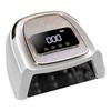 UV LED Nail Lamp with Sparkling Design, 4 Timer Settings, Detachable Base, Multicolor