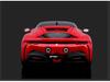 Bimego Ferrari SF90 1:24 Alloy Sports Car Model for Boys - Toy Collection Ornament.