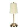 Vintage Rattan Table Lamp LED Dimmable 3 Color Temperatures Rechargeable Cordless Bedside Lamp for Bedroom Living Room