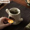 Cactus-shaped Tea Warmer Holder Alcohol Burner Stove Kettle Stand Boiling Water Carbon Furnace Tableware Accessories Ornaments