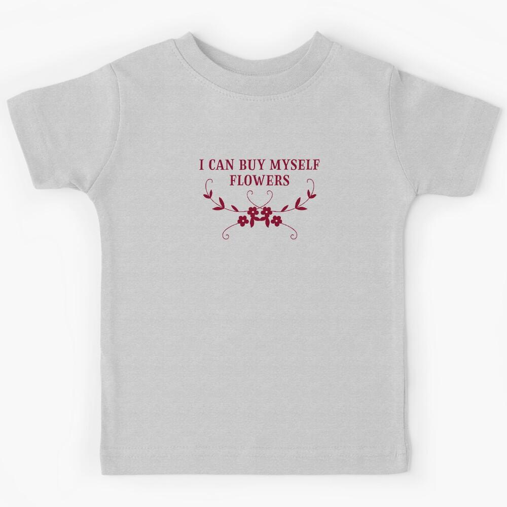 Flowers, burgundy Kids T-Shirt 120