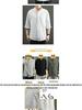 Men's Loose Fit Cotton & Linen Three-Quarter Sleeve Chinese Style Shirt